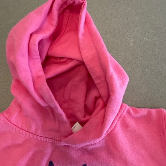 Little Girl Size 4 Breckenridge Hooded Pink Sweatshirt-Washed, Never worn - Picture 3 of 6